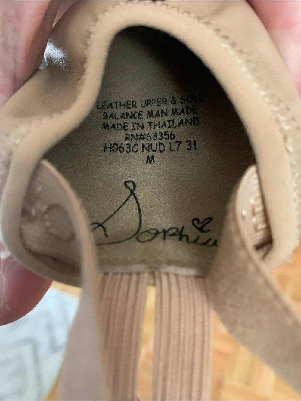 Capezio fits little